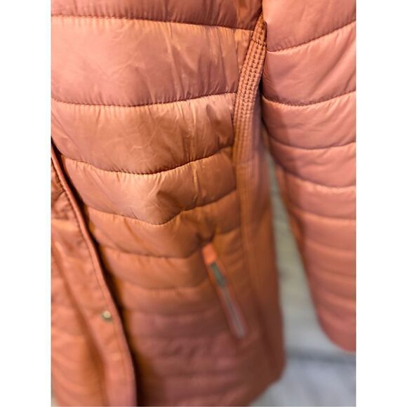 HanTon Faux Fur Hood Jacket Size Medium - Picture 5 of 16